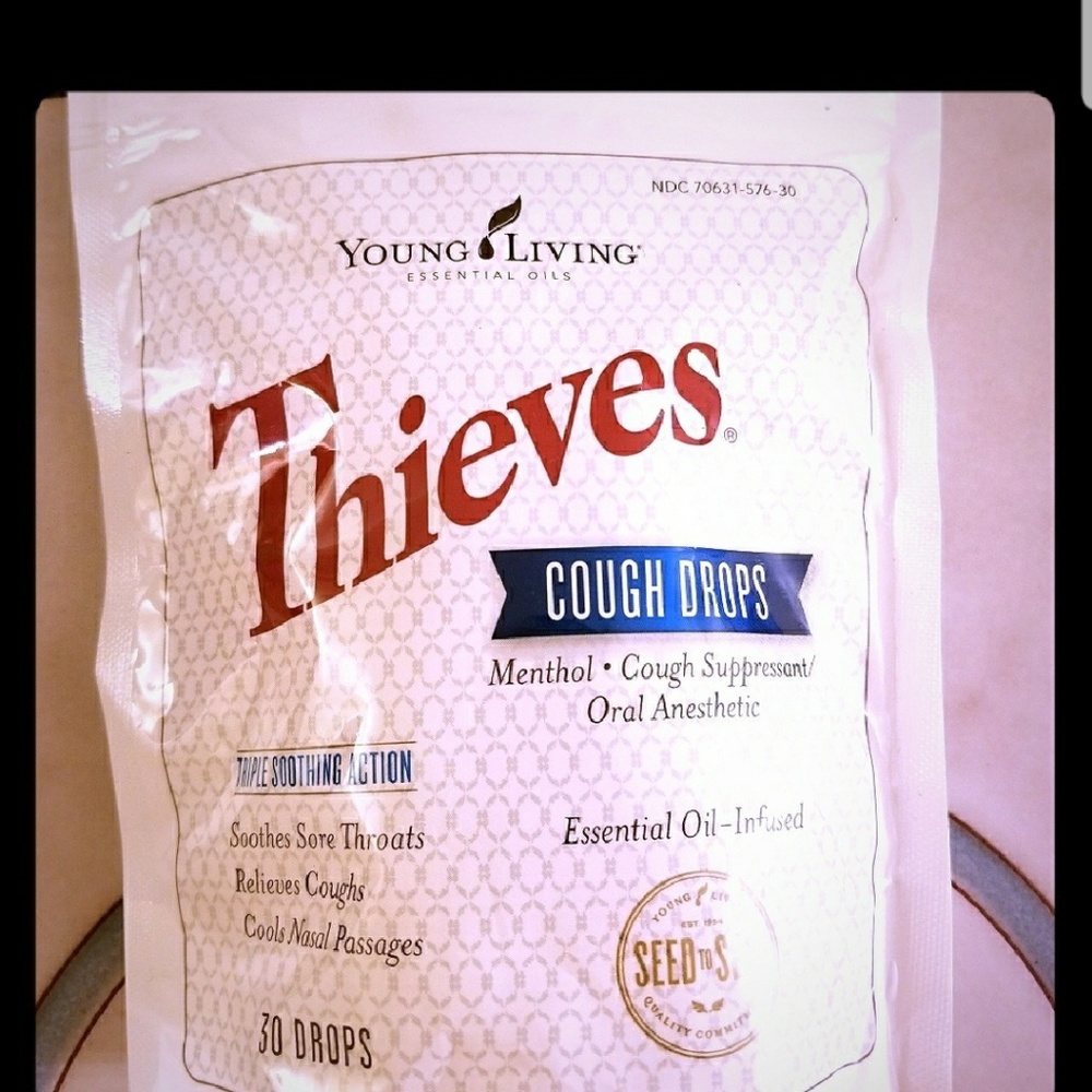 Young Living thieves cough drops